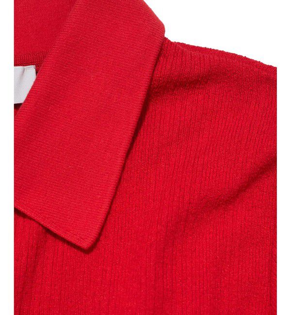 ADAM ET ROPE'「【WEB限定】・【新色追加】・【洗える】ポロシャツワンピース」|ワンピース|