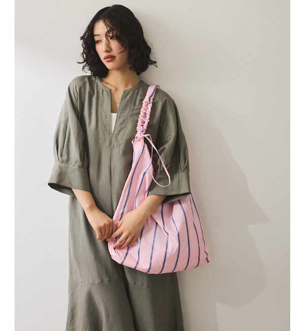 ADAM ET ROPE'「【WEB限定】・【新色追加】ギャザー2WAYショルダーバッグ」|ショルダー・メッセンジャー|