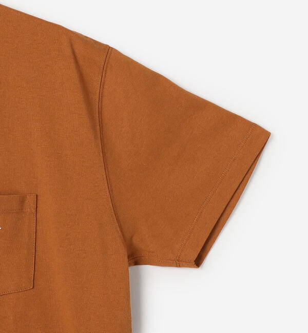 DANTON「DANTON | ポケット クルーネックTシャツ SOLID WOMEN」|Tシャツ・カットソー|