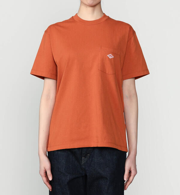 DANTON「DANTON | ポケット クルーネックTシャツ SOLID WOMEN」|Tシャツ・カットソー|