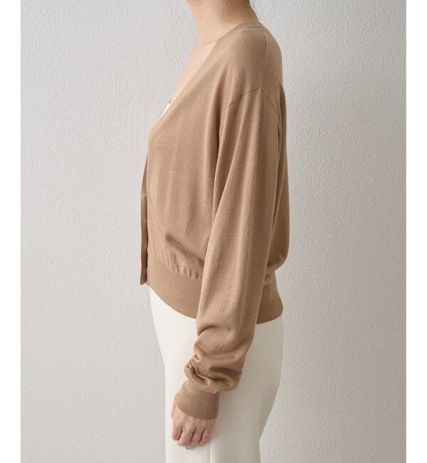  「16G Vネックカーディガン」|ニット・セーター|