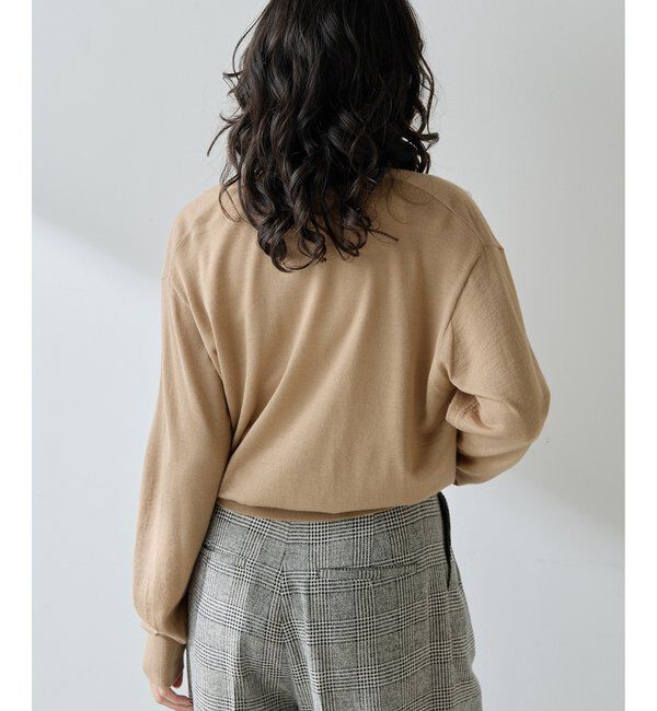  「16G Vネックカーディガン」|ニット・セーター|