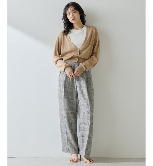  「16G Vネックカーディガン」|ニット・セーター|