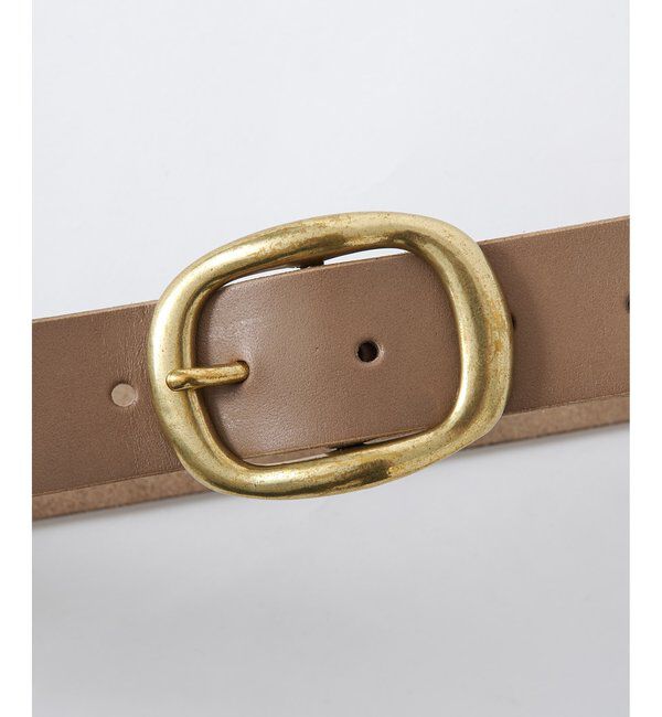 THE PAUSE「【THE PAUSE】オーバルバックルベルト」|ベルト|