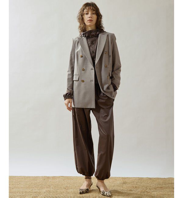 Drawing Numbers「【Drawing Numbers】ダブルプレーンジャケット」|テーラードジャケット|