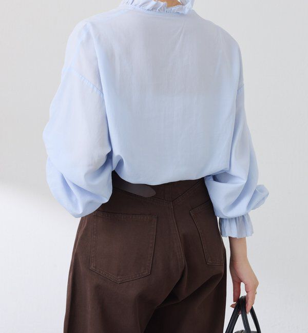  「フリルカラーシャツ」|シャツ・ブラウス|