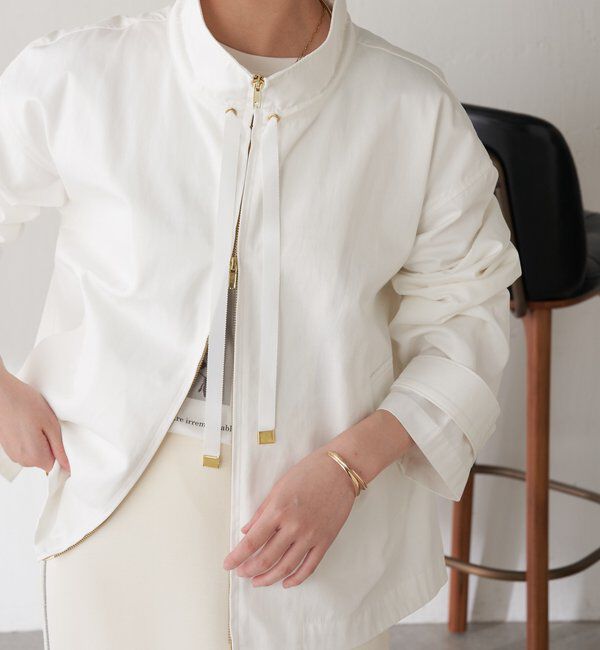  「スタンドカラーブルゾン」|ベスト・ジレ|