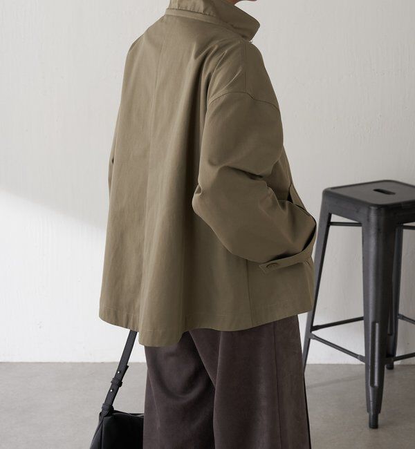  「スタンドカラーブルゾン」|ベスト・ジレ|