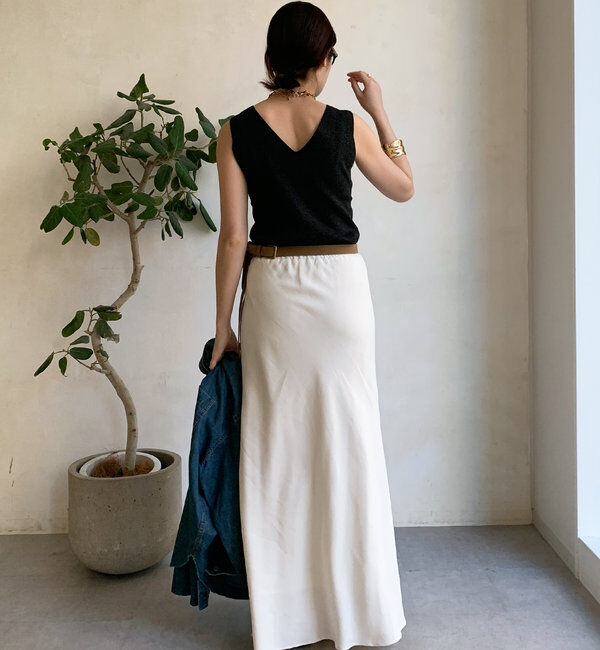  「前後2WAYラメニットタンク」|ニット・セーター|