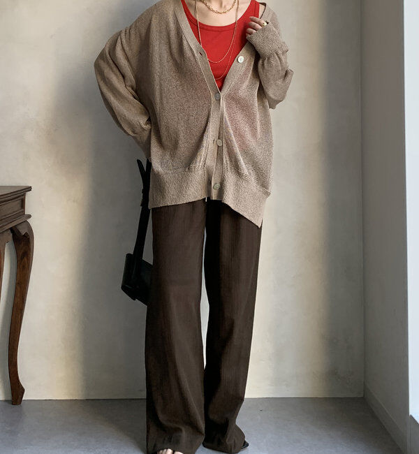  「【新色追加】リブタンク」|Tシャツ・カットソー|