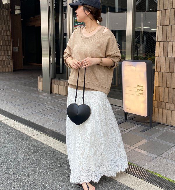  「【新色追加/インフルエンサーSAKURA企画】ラメスウェットタンクセット」|Tシャツ・カットソー|