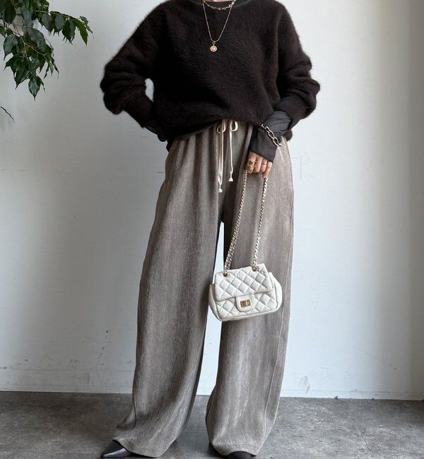  「ファーカシミヤプルオーバー」|ニット・セーター|