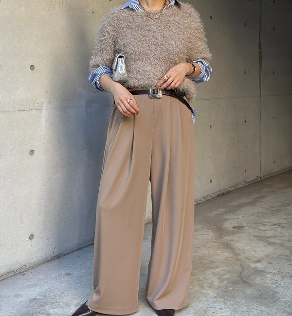  「パーフェクトジャージータックパンツ」|チノ|