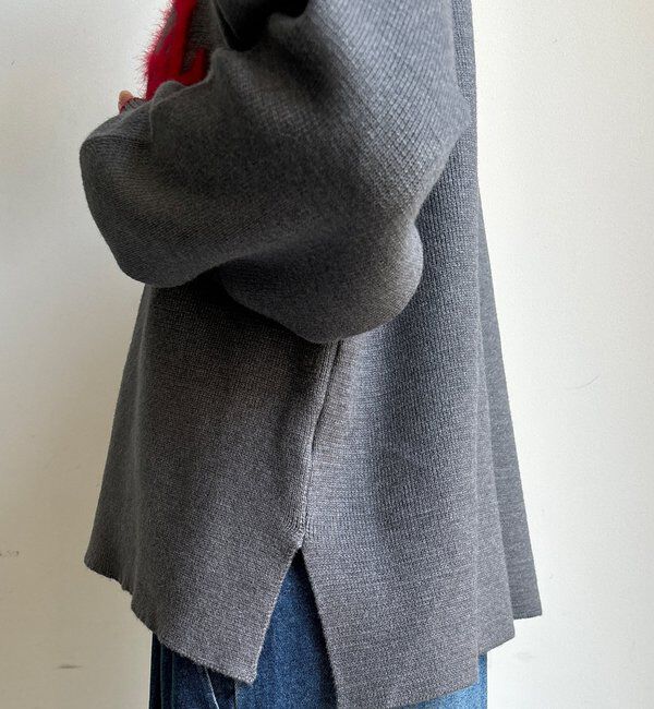  「【新色追加/WEB限定】フェザーロゴニット」|ニット・セーター|