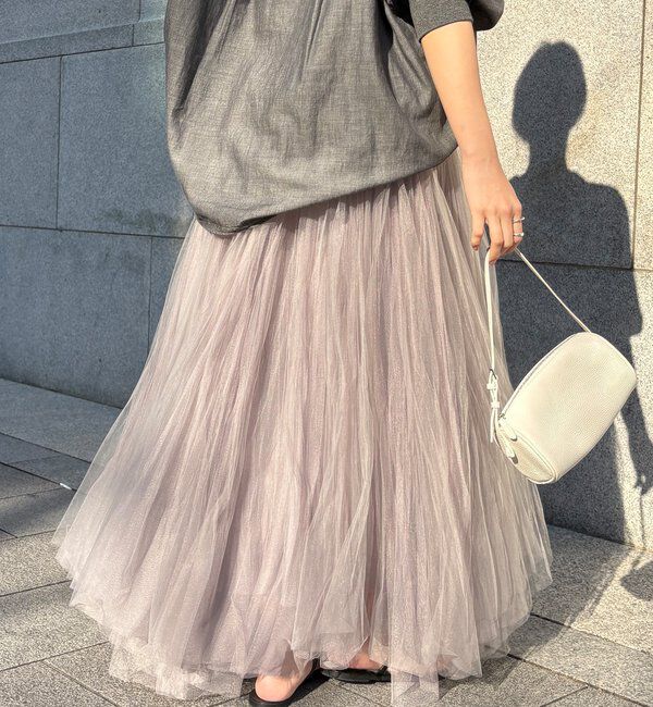  「ダブルチュールスカート」|スカート|