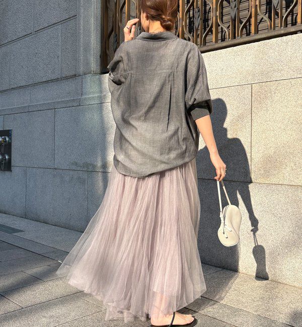  「ダブルチュールスカート」|スカート|