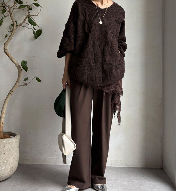  「裏起毛4WAYストレッチパンツ」|チノ|