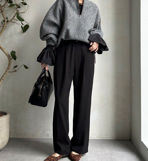  「裏起毛4WAYストレッチパンツ」|チノ|