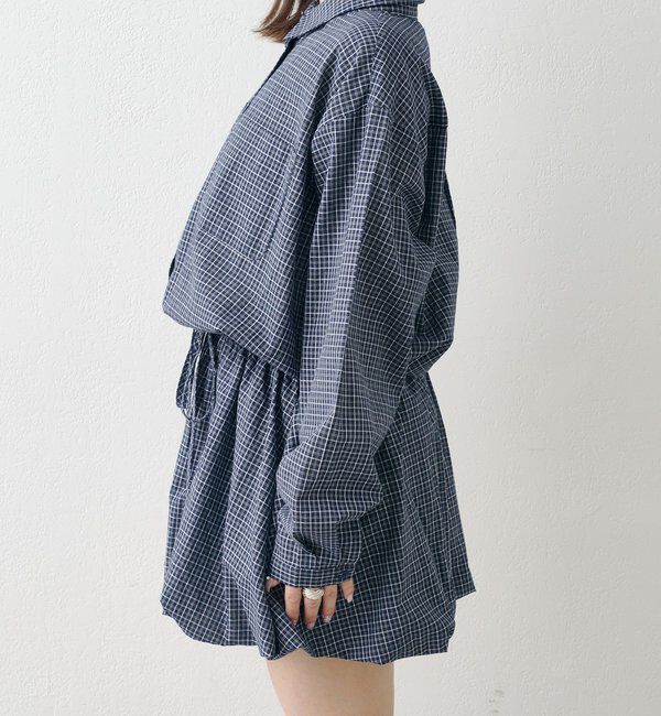  「バルーンシャツワンピース」|ワンピース|