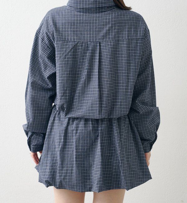  「バルーンシャツワンピース」|ワンピース|