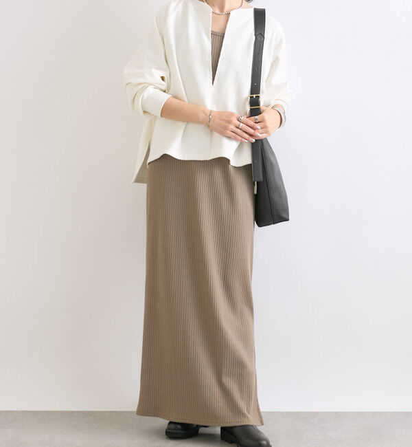  「【大人が着やすい】キーネックオーバースウェット」|Tシャツ・カットソー|