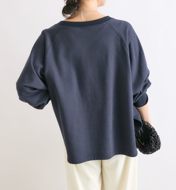  「【大人が着やすい】キーネックオーバースウェット」|Tシャツ・カットソー|