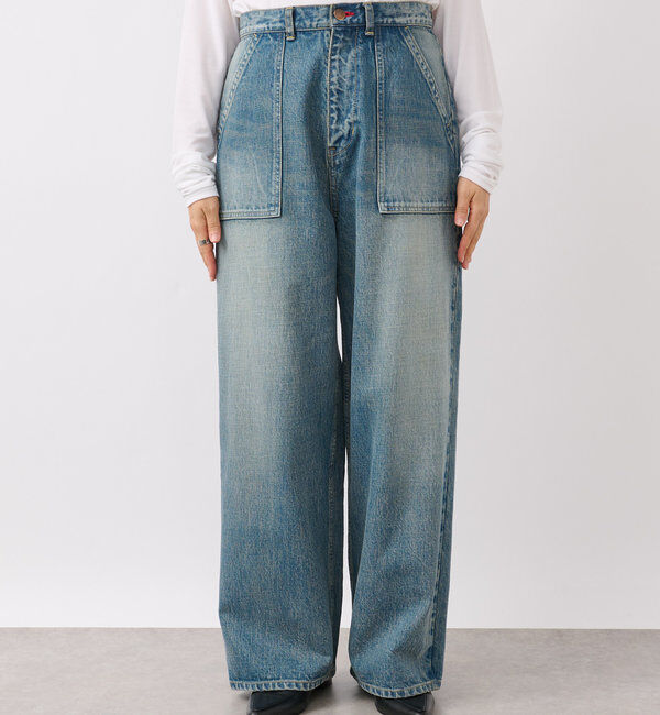  「【MONN.:.(モン)】OKAYAMAベイカーデニム」|デニム|