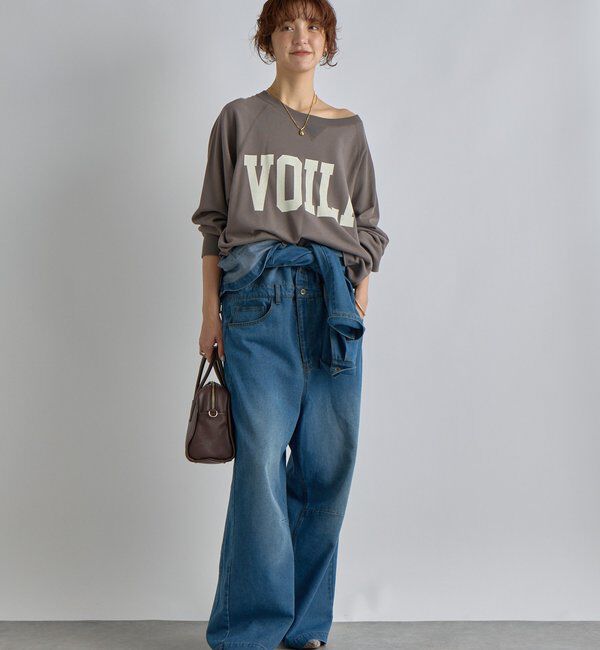  「【一枚で決まる】デニムジャンプスーツ」|ワンピース|