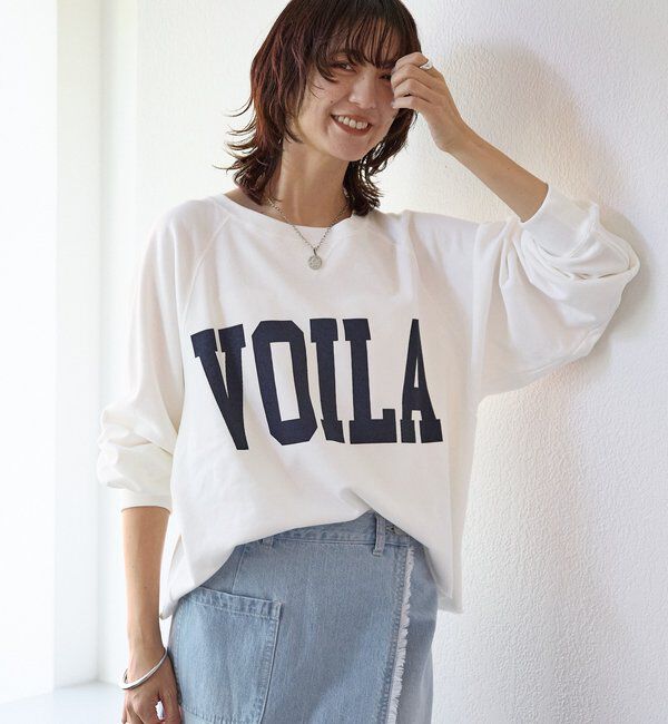  「【Yossshiiii企画】ワイドロゴカットオフスエット」|Tシャツ・カットソー|