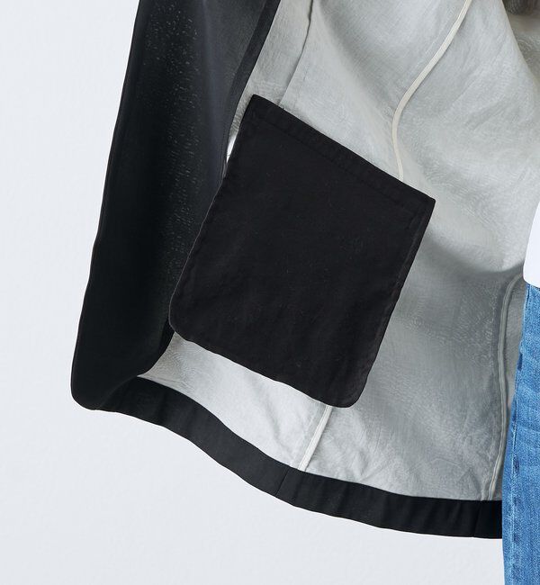  「【a Nice （ア ・ニース）】ノーカラージャケット」|テーラードジャケット|