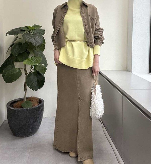  「【セットアップ対応】リヨセルショートシャツ」|シャツ・ブラウス|