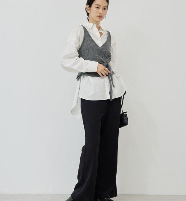  「【アンサンブル対応】カシュクールニット」|ニット・セーター|