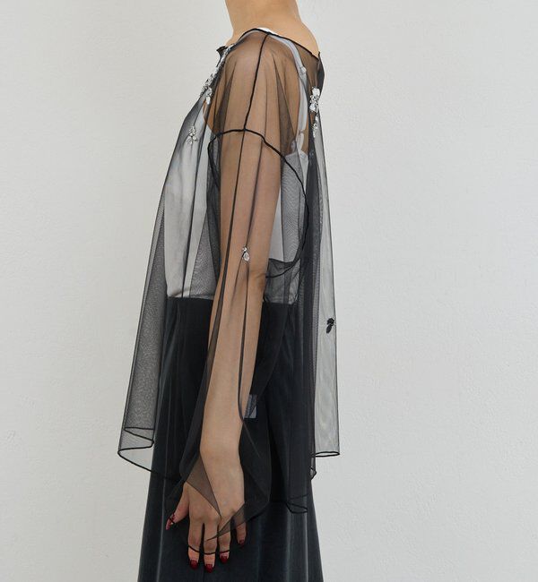  「【25th記念アイテム】ビジューチュールプルオーバー」|シャツ・ブラウス|