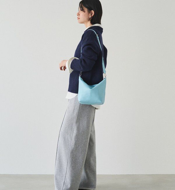  「ソフトレザーシンプルショルダーバッグ 」|ショルダー・メッセンジャー|