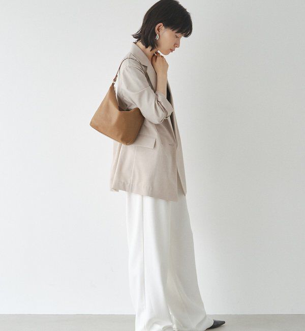  「ソフトレザーシンプルショルダーバッグ 」|ショルダー・メッセンジャー|