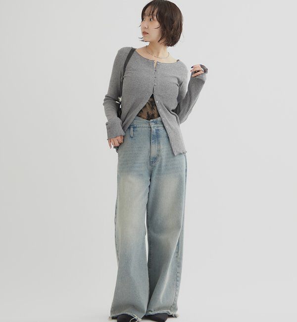  「切り替えレース キャミソール」|キャミソール|