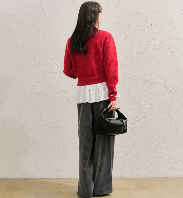  「ペプラムドッキングニット」|ニット・セーター|