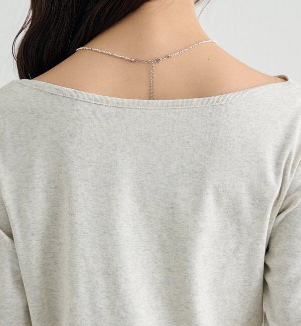  「レースドッキングオフショルロンT」|Tシャツ・カットソー|