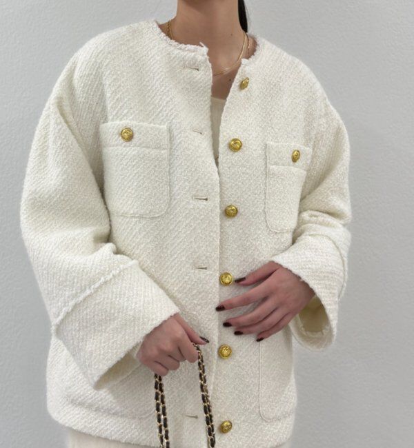  「【20周年限定】ツイードジャケット」|ベスト・ジレ|