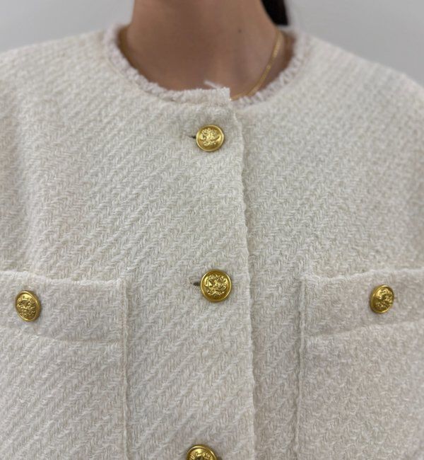  「【20周年限定】ツイードジャケット」|ベスト・ジレ|