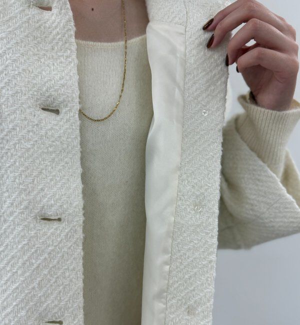  「【20周年限定】ツイードジャケット」|ベスト・ジレ|