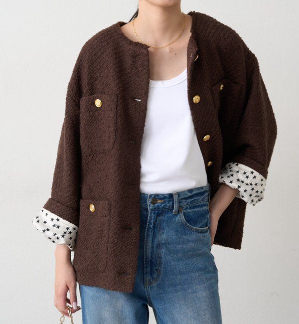  「【20周年限定】ツイードジャケット」|ベスト・ジレ|