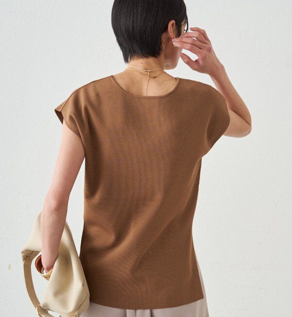  「2WAYツヤニット」|ニット・セーター|