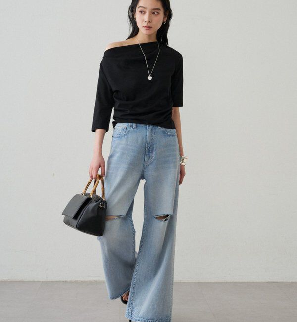  「ドレープカットソー」|Tシャツ・カットソー|