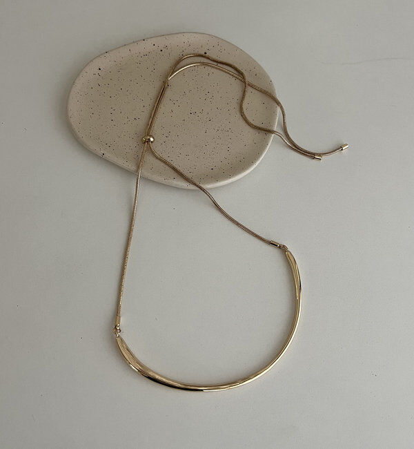  「【ベストセラー】〈GOLDY/ゴールディ〉スライドカービーネックレス」|リング|