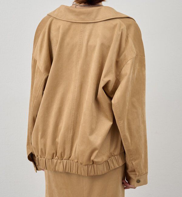  「フェイクスウェードブルゾン」|ブルゾン・スタジャン|