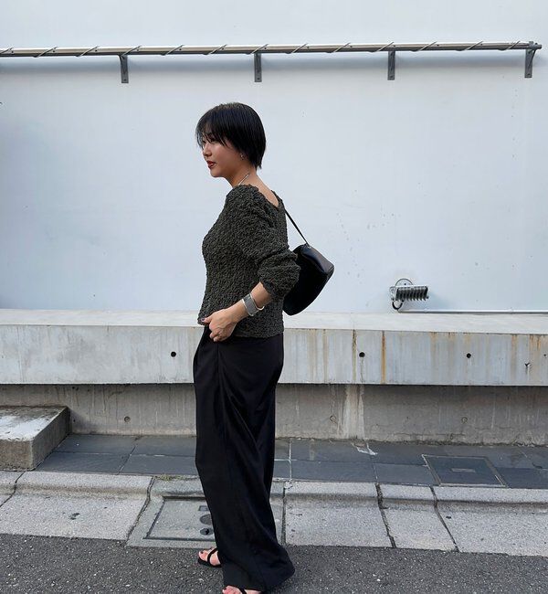  「2WAYシャーリングブラウス」|シャツ・ブラウス|