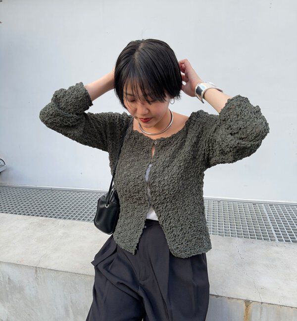  「2WAYシャーリングブラウス」|シャツ・ブラウス|