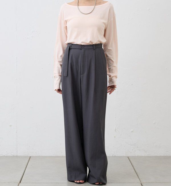  「ベーシックオフショルカットソー」|Tシャツ・カットソー|