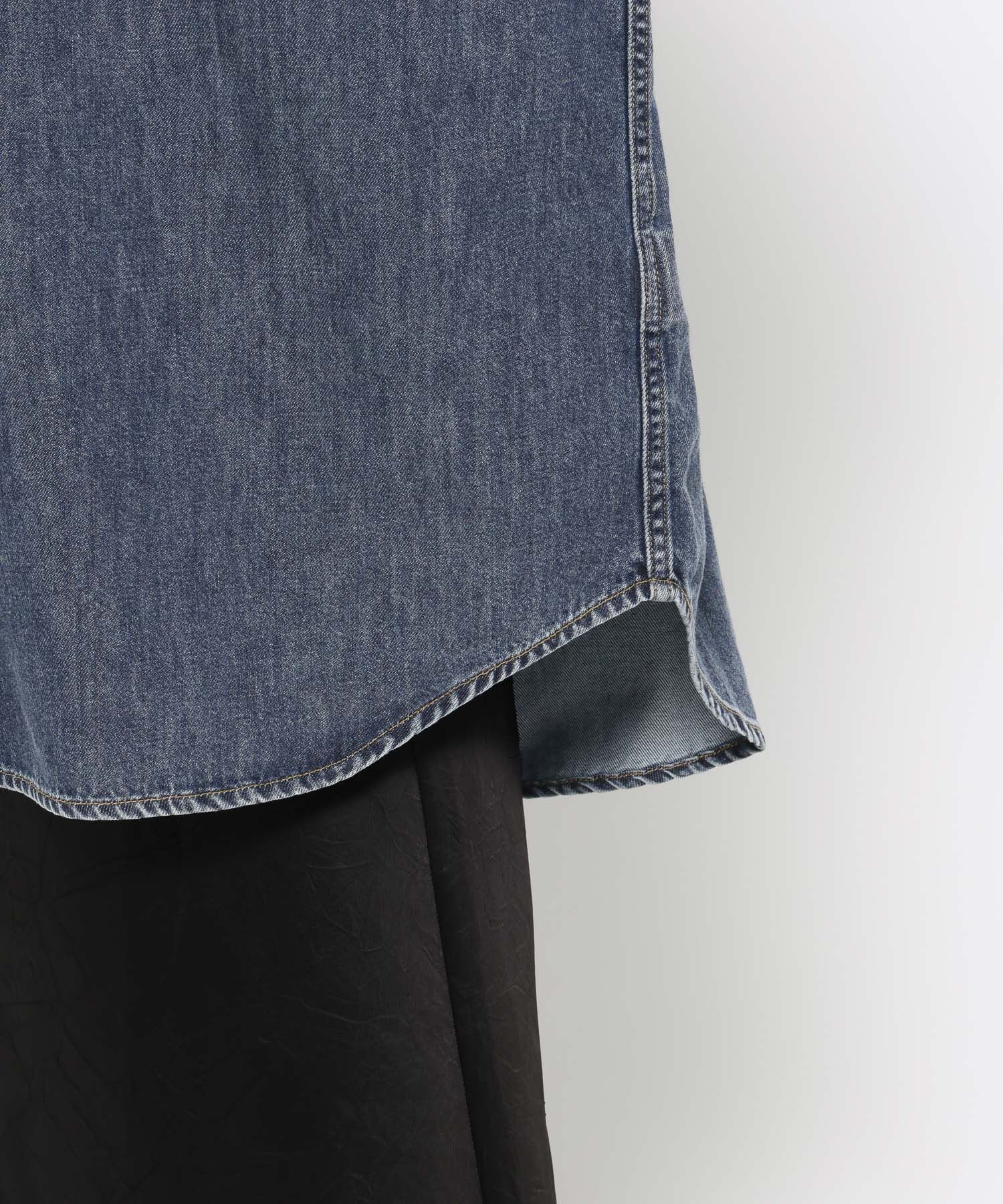 LOWRYS FARM「アソートデニムＢＩＧシャツ」|シャツ・ブラウス|